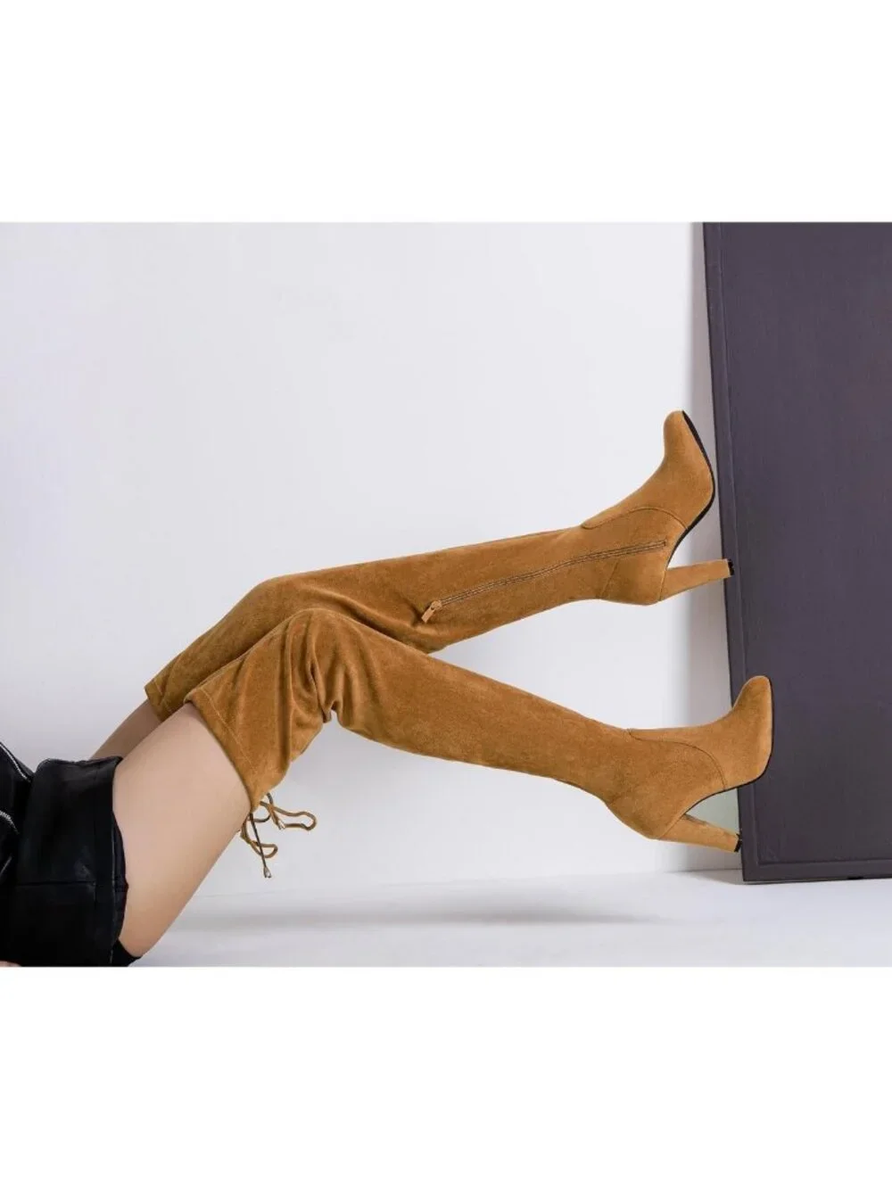 Chic Over the Knee Thigh High Boots with Block Heel for Stylish Women